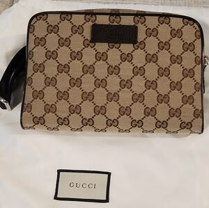 Gucci Brown Monogram Men's Bag